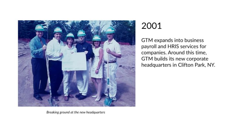 GTM history 2001