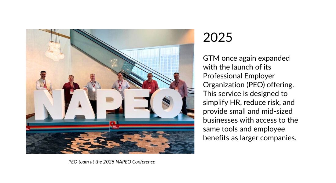 GTM history 2025