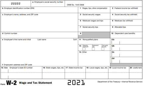 How to Read a Form W-2